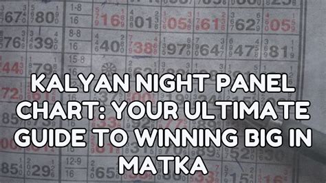 col matka|Kalyan Chart Guide .